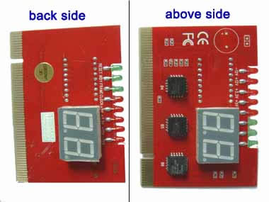 ST8665 Two side abserve PCI diagnostic card for Desk pc 